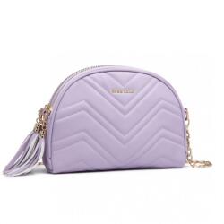 Konofactory Lila kerek crossbody táska „Moonlight (K236-purple-HU)