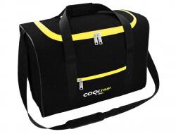 Rogal Sárga-fekete utazó kézitáska " Airport" - méret M (PT40-black-yellow-HU)