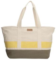 PE-Florence Bézs-zöld nagy strandtáska „Sailor (PT18996-952-natureolive-HU)