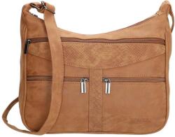 Beagles Világosbarna elegáns válltáska „Nemesis (K17602-005-cognac-HU)