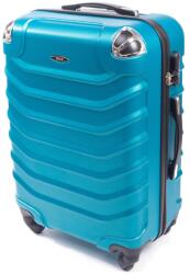Rogal Sötéttürkiz keményhéjú utazóbőrönd „Premium - méret M, L, XL (K730solo-heavenmetal-HU)