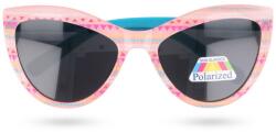 PolarZONE Rózsaszín gyerek macskaszem polarizált napszemüveg " Lolly" (4842-pink-HU)