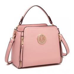 Konofactory Rózsaszín díszített crossbody táska „Aura (K126-pink-HU)