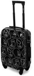 Rogal Fekete-fehér gyerekbőrönd „Mystery - méret M (K5188kids-art-HU)