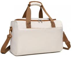 Konofactory Bézs prémium válltáska repülőre " Deluxe" (PT321-cream-HU)