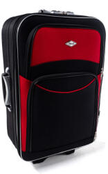 Rogal Piros-fekete vízálló utazóbőrönd „Standard - M, L, XL méret (K773solo-black-red-HU)