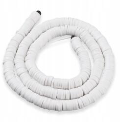 Mixform Heishi Handmade Polimer Öko Agyag gyöngyök, korong, 6x1mm, 345db/43cm/semmi (13WB30698)