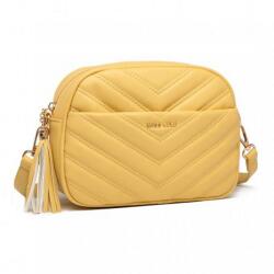 Konofactory Sárga kis crossbody válltáska „La Zolla (K119-yellow-HU)