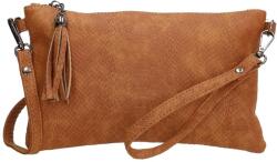 Beagles Barna kígyómintás crossbody táska „Snake (K17679-006-cognac-HU)