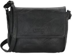 Beagles Fekete bőr crossbody táska „Dunas (K20388-001-black-HU)