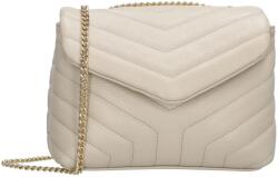 Charm London Bézs luxus bőr crossbody táska „Eminence (K689-043-beige-HU)