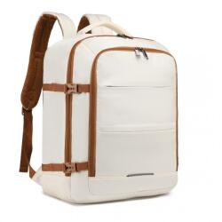 Konofactory Bézs nagy utazó hátizsák repülőre " Tourist" - L méret (R232-beige-brown-HU)