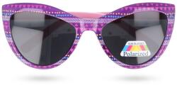 PolarZONE Lila gyerek macskaszem polarizált napszemüveg " Lolly" (5-8 év) (4842-purple-HU)