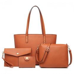 Konofactory Barna 4 darabos táskaszett „Quatro (K931-brown-HU)