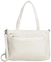 Beagles Fehér shopper táska extra zsebekkel „Packer (K20341-003-white-HU)