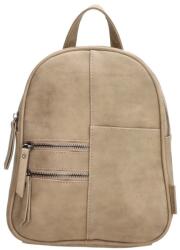 Beagles Világosbarna kis elegáns hátizsák „Doublezip (R20172-taupe-016-HU)