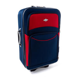 Rogal Piros-kék vízálló utazóbőrönd „Standard - M, L, XL méret (K773solo-navy-red-HU)