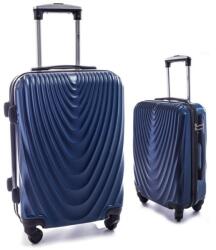 Rogal Kék 2 részes szett keményfedeles bőrönddel „Motion - M, L + M, XL (S663set2-navy-HU)