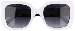 Sunmania Fehér oversized napszemüveg „Anonym (4755-white-HU)