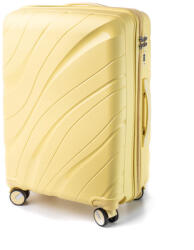 Rogal Sárga strapabíró keményhéjú bőrönd „Tide TSA zárral - méret M, L, XL (KPP5solo-yellow-HU)