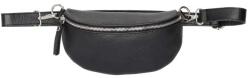 Charm London Fekete stílusos bőr övtáska „Dominica (L627-001-black-HU)