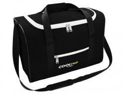 Rogal Fekete-fehér utazó kézitáska " Airport" - méret M (PT40-black-white-HU)