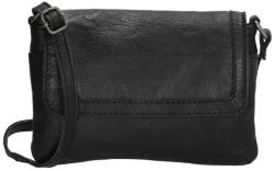 Beagles Fekete steppelt bőr crossbody táska „Tanya (K20418-001-black-HU)