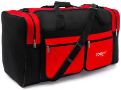 Rogal Piros-fekete nagyméretű utazótáska vállpánttal " Giant" - méret XXL (CT17/18-black-red-HU)