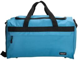 Dugros Világoskék utazótáska vállpánttal " Adventure" - méret M, L, XL (CT19205/6/7-steelblue-HU)