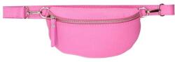 Charm London Rózsaszín stílusos bőr övtáska „Dominica (L627-009-pink-HU)