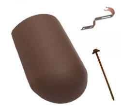 újház - Terrán - Standard Kezdőkúp Colorsystem kakaóbarna (52 darab/raklap) (60006715)