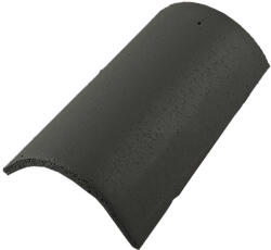 újház - Leier - Granite Lux Matt beton kúpcserép (rögzítőkapoccsal) antracit (160 darab/raklap) (HUTHS6956)