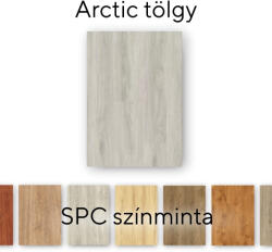 Leziter Arctic tölgy Vinyl SPC padló minta/db (ARC-MINT) - buildox
