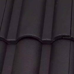 újház - Terrán - Standard Elegant Szellőzőcserép fekete (126 darab/raklap) (60007224)