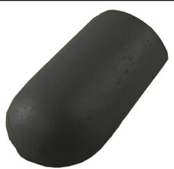 újház - Leier - Granite Lux Matt beton kezdő kúpcserép (rögzítőkapoccsal) antracit (48 darab/raklap) (HUTHS6957)