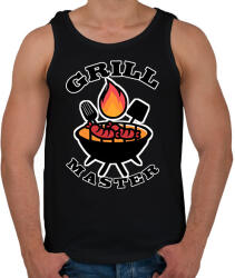 printfashion Grillezés - Férfi atléta - Fekete (17794424)