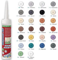 Mapei Mapesil AC Szilikon fugázó 114 antracit 310 ml (4811491IT)