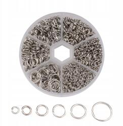 MIXFORM Összekötő görgő készlet, szimpla, vas, platina, 4-10mm, 1600db (14WB7178)