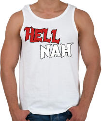 printfashion HELL NAH - Férfi atléta - Fehér (17749743)