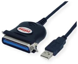 Roline Adaptor USB-A la convertor paralel IEEE1284, C36, 1.8m, negru (12.02.1092-10)