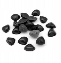 MIXFORM Játéktartó, háromszögletű, fekete, 20x25x9mm, 20db (13WB17612)