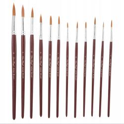 XinBowen Művészi Nylon Festőecsetek Festékkészlet 12db-os (Pędzel malarski - 12 SZT)