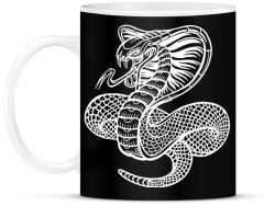 printfashion Kígyó - Bögre - Fekete (17743753)