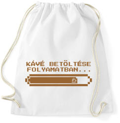 printfashion Kávé betöltése folyamatban - Sportzsák, Tornazsák - Fehér (17722317)