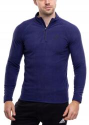 4F férfi sport polár melegítő pulóver cipzáras 1/4 polár méret M (4FWAW24UFLEM044-31S-M)