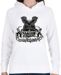 printfashion Stranger Things - Demogorgon Boldog Karácsonyt - Női kapucnis pulóver - Fehér (17836841)