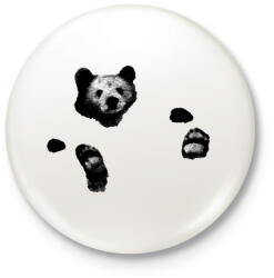 printfashion Maci a vízben - Kitűző, hűtőmágnes - Fehér (17812409)