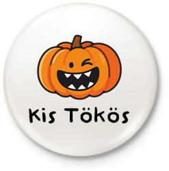 printfashion Kis tökös - Kitűző, hűtőmágnes - Fehér (17754182)