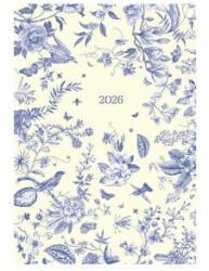 TopTimer Naptár, tervező, B6, heti, TOPTIMER Joy, kékfestő