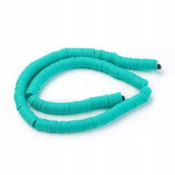 Mixform Öko Polimer agyag gyöngyök, Handmade, Heishi, 8x0.5-1mm, 370db/43cm/semmi (13WB30703)